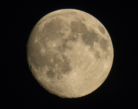 Full Moon phase and the dark sky