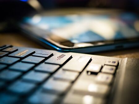 Tablet and keyboard