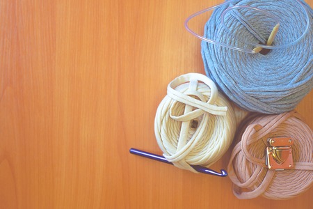 Reel threadの写真素材