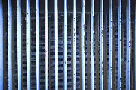 Radiator grille from the air conditioner texture. Close up car air conditioning condenser unit texture.の写真素材