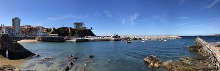 Asturian fishing villagesの写真素材