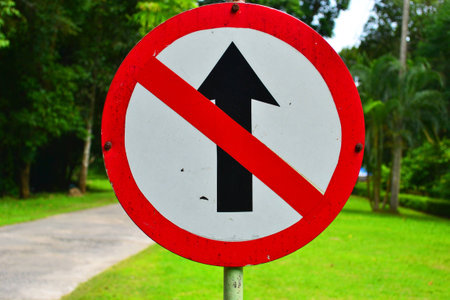 Label do not entrance の写真素材