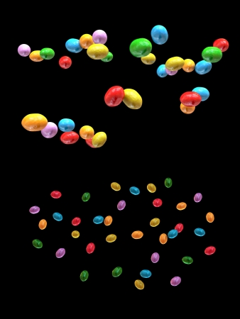 Jelly-beansの写真素材