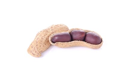 Penuts on a white background