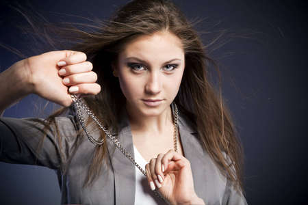 beautiful young womanの写真素材
