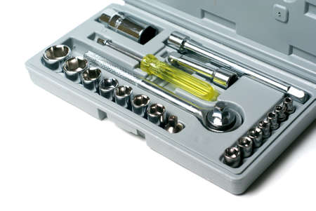 End wrench sockets set isooated
