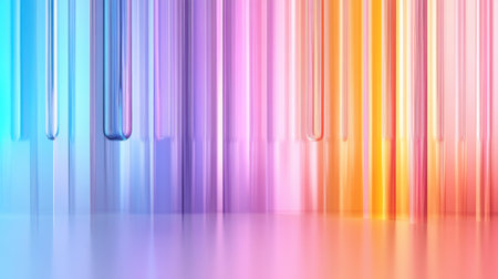 Colorful vertical abstract gradient with sleek transitions for digital art and presentationsの素材