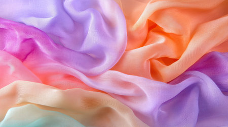 Soft pastel textile texture with gentle flow, perfect for elegant visual storytellingの素材