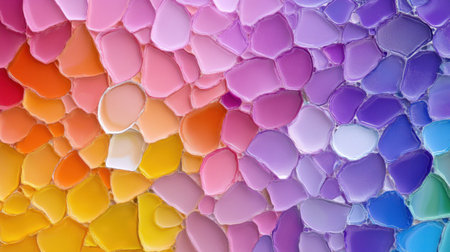 Intricate colorful pattern made of tiny abstract shapes for a modern mosaic-inspired backgroundの素材