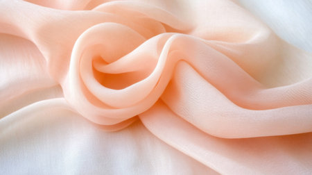 Soft pastel textile texture with gentle flow, perfect for elegant visual storytellingの素材