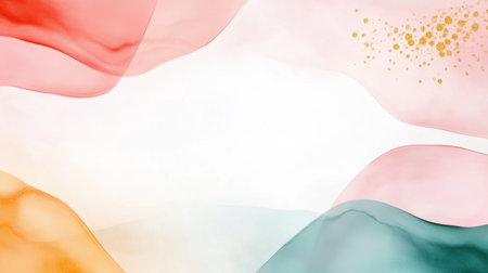 Soft pastel abstract background with fluid shapes and dreamy hues, ideal for modern web and wallpaper designの素材