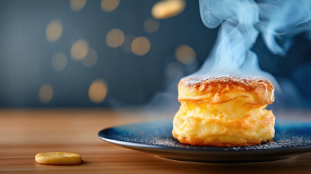 Experience the allure of a freshly made soufflの素材