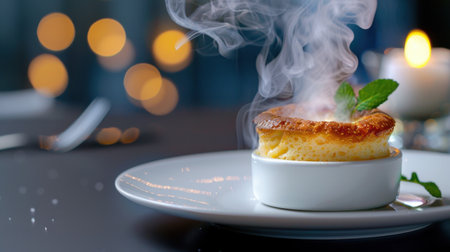 A beautifully presented soufflの素材