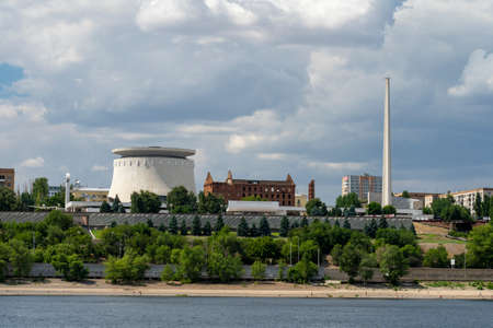 Monument on the Mamaev Kurgan complex, monument to technologyのeditorial素材