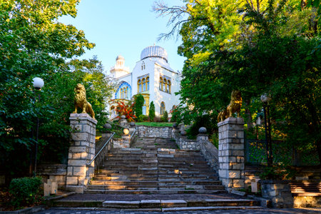 The resort city of Zheleznovodsk, the Palace ofのeditorial素材