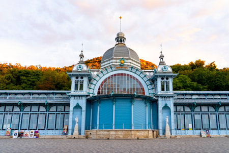 Zheleznovodsk Pushkin Gallery, Resort Parkのeditorial素材