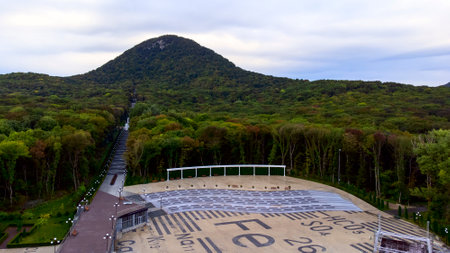 Zheleznovodsk Resort Park photo from aのeditorial素材