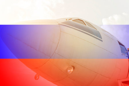 sanctions on Russian aviation, civil aircraftの写真素材