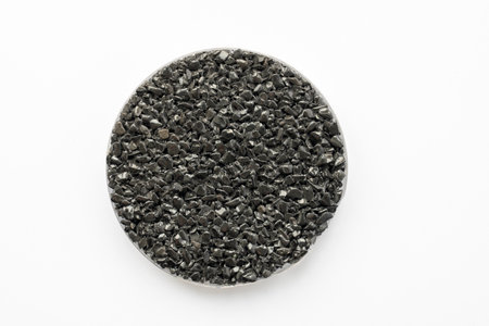 sample of stone chips, pavements for footpaths andの写真素材