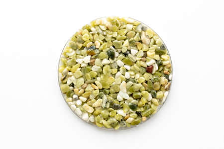 sample of stone chips, pavements for footpaths andの写真素材
