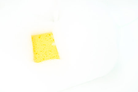 Cleaning plumbing with cleaning products, gloveの写真素材