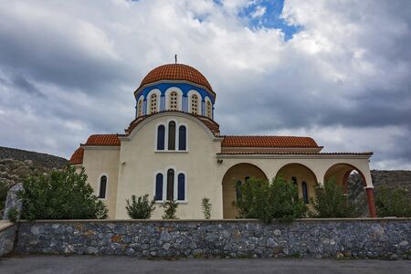 Greece, Crete - 10.03.2015: The Orthodox Church.のeditorial素材