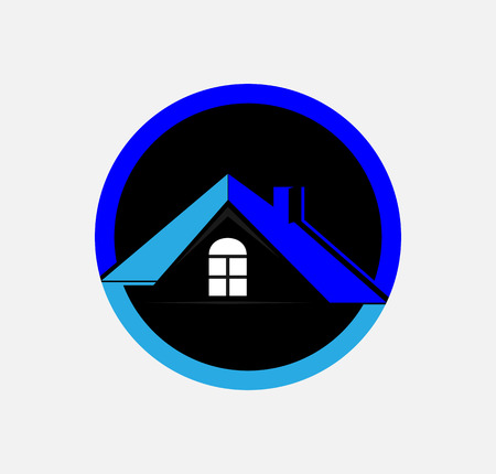 Logo preparation for real estate and construction companiesのイラスト素材