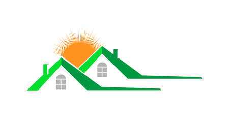 Blank for the logo of companies in the field of construction and real estateのイラスト素材