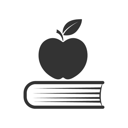 Simple education icon, flat design for decorationのイラスト素材