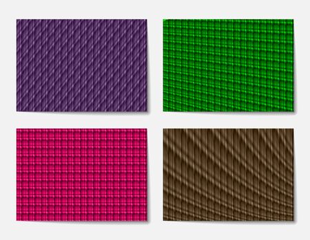 set of geometric abstract backgrounds for book covers brochures and any printed products. F-4 Format.  のイラスト素材