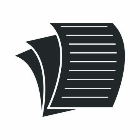 Vector icon of a document, accounting, or business strategy. Flat design isolated on white backgroundのイラスト素材