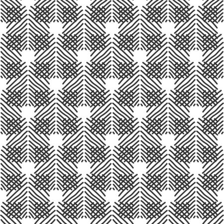 Abstract seamless editable background for texture, textiles and packaging wrapper. A polyline that intersects.のイラスト素材