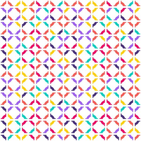 Abstract color vector seamless pattern for texture, textile, packaging design and decoration backgroundsのイラスト素材