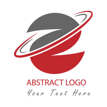 Abstract logo. Color vector illustration for logo, sticker or emblemのイラスト素材