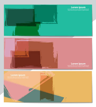 set of abstract backgrounds for books, brochures, and booklets. Vector illustrationのイラスト素材