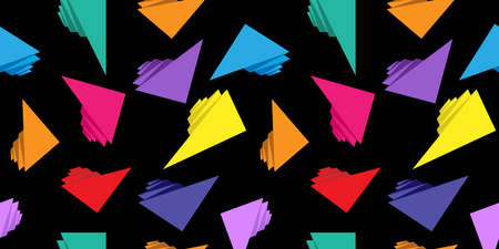 Seamless geometric abstract pattern for simple backgrounds, textures, and packaging. Vector illustration.のイラスト素材