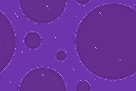 Seamless geometric pattern with circles and dotted lines for simple backgrounds, textures and...