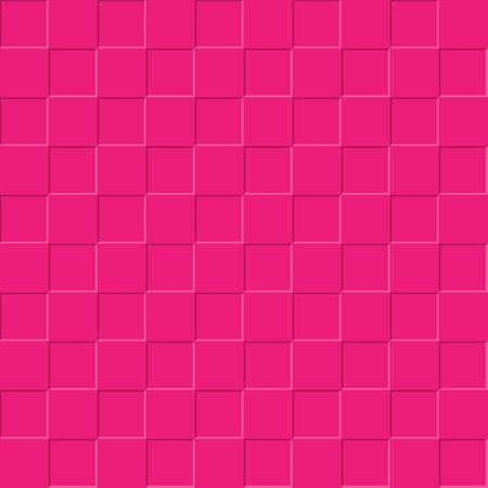 Pink background of square plates. Simple flat design for website design, banner, advertising, poster or flyer, for texture, textiles and packaging. Simple background.のイラスト素材