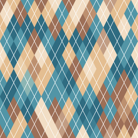 Geometric seamless pattern for textile design and decoration, packaging and texture, simple backgroundsのイラスト素材