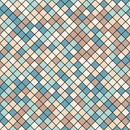 Geometric seamless pattern for textile design and decoration, packaging and texture, simple backgroundsのイラスト素材