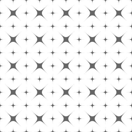 seamless pattern of a set of twinkling stars for textiles, textures and simple backgrounds. Simple styleのイラスト素材
