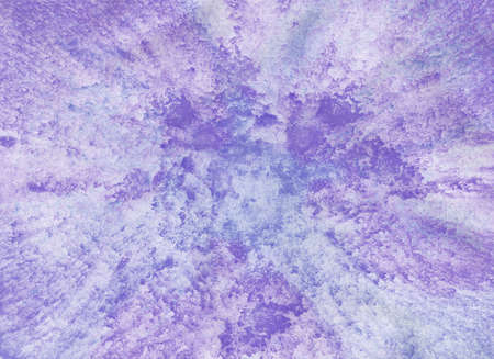 Watercolor background in blue and purple tones. Illustration for posters, backgrounds and creative...