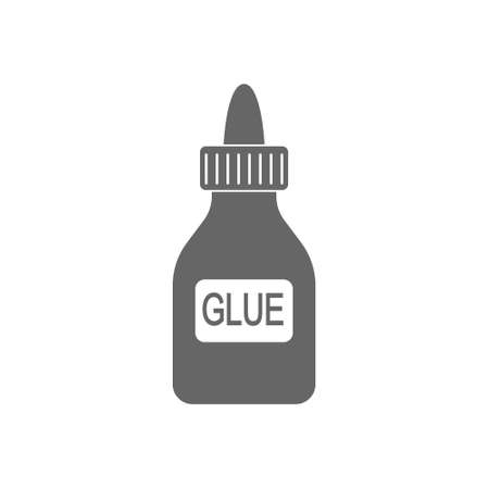 A tube of glue. Vector glue icon. Flat styleのイラスト素材