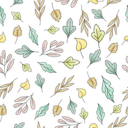 Floral seamless pattern for textures, textiles and simple backgrounds. Scalable vector graphicsのイラスト素材