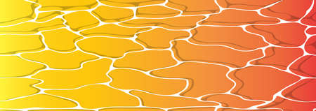 Abstract color seamless pattern for texture, banners, textiles and simple backgrounds. Abstract seamless spot shape. Liquid dynamic forms. Flat style.のイラスト素材