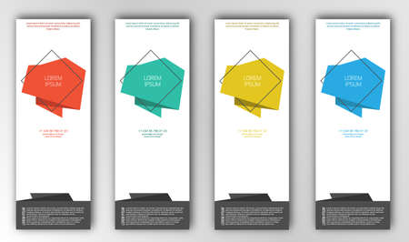 set of abstract patterns for banners, textures, textiles, cards, wallpapers and creative designs. Flat style.のイラスト素材