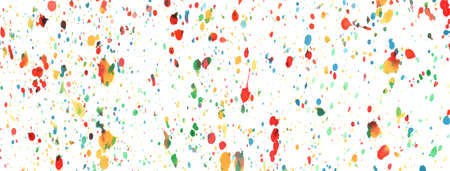 Abstract pattern of multicolored blots for texture, textiles, packaging, simple backgrounds and...