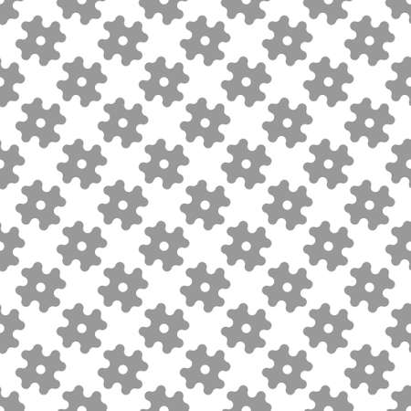 Seamless abstract pattern of arbitrary elements for texture, textiles, packaging, simple backgrounds and creative design. The illustration is color-editableのイラスト素材