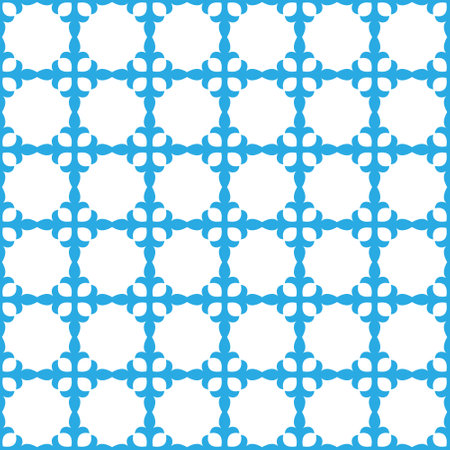 Seamless ornament for texture, textiles, simple backgrounds, decorations and creative ideas. flat styleのイラスト素材