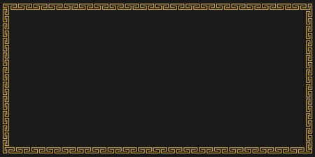 Decorative frame in antique style. Template for frames, postcards, design and creative ideas. flat styleのイラスト素材